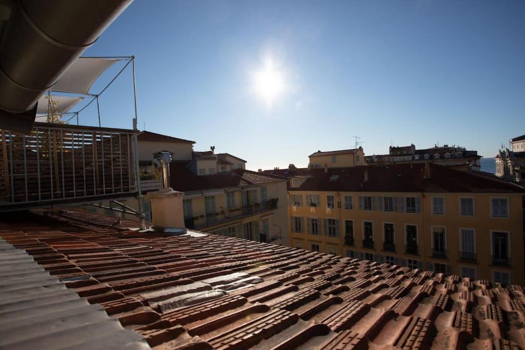 #9 Opera'S Duplex Panoramic Sea View Terrace & Ac 1Min To Beach Nice Eksteriør bilde