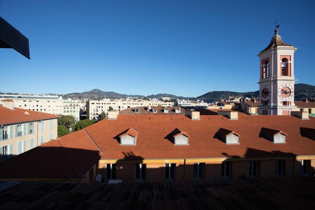 #9 Opera'S Duplex Panoramic Sea View Terrace & Ac 1Min To Beach Nice Eksteriør bilde