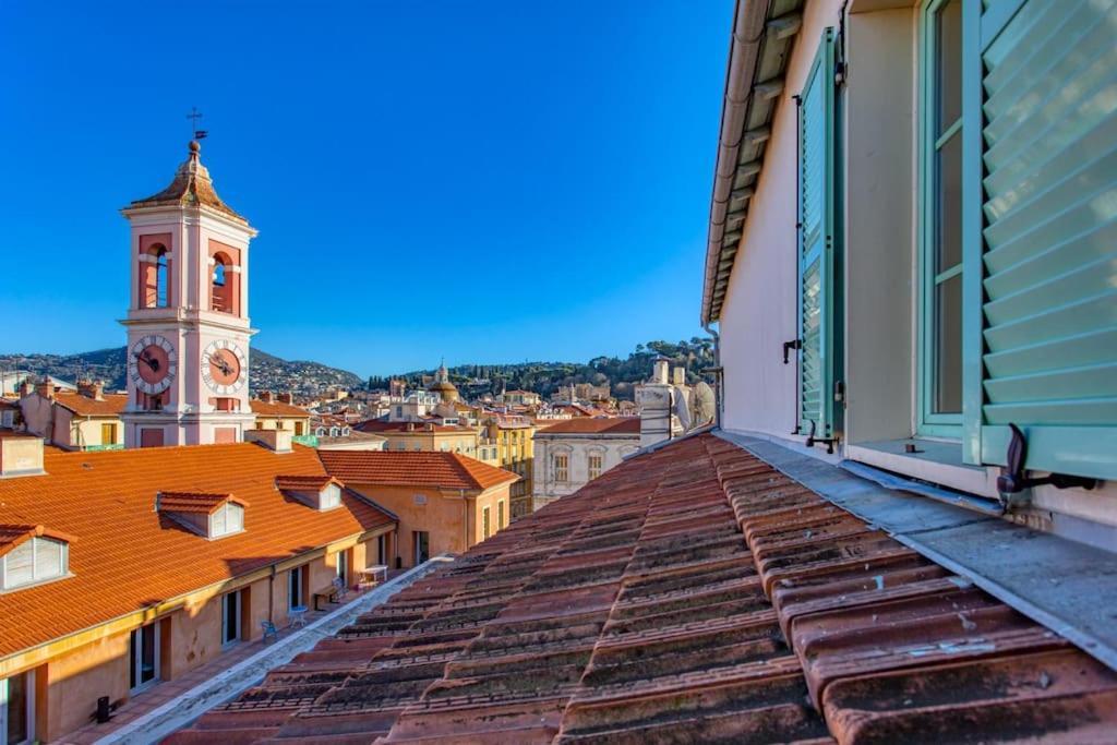 #9 Opera'S Duplex Panoramic Sea View Terrace & Ac 1Min To Beach Nice Eksteriør bilde